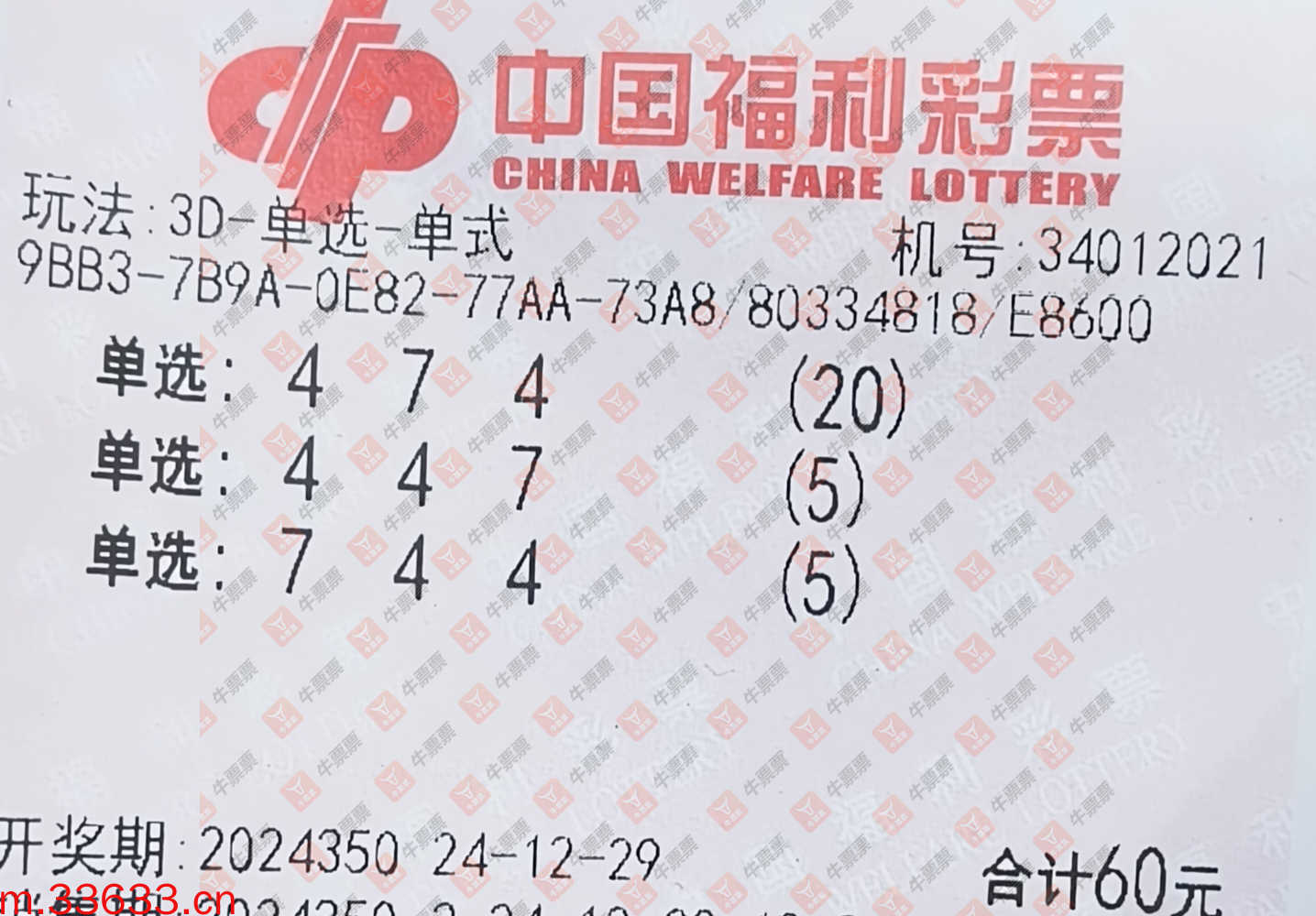 牛票票